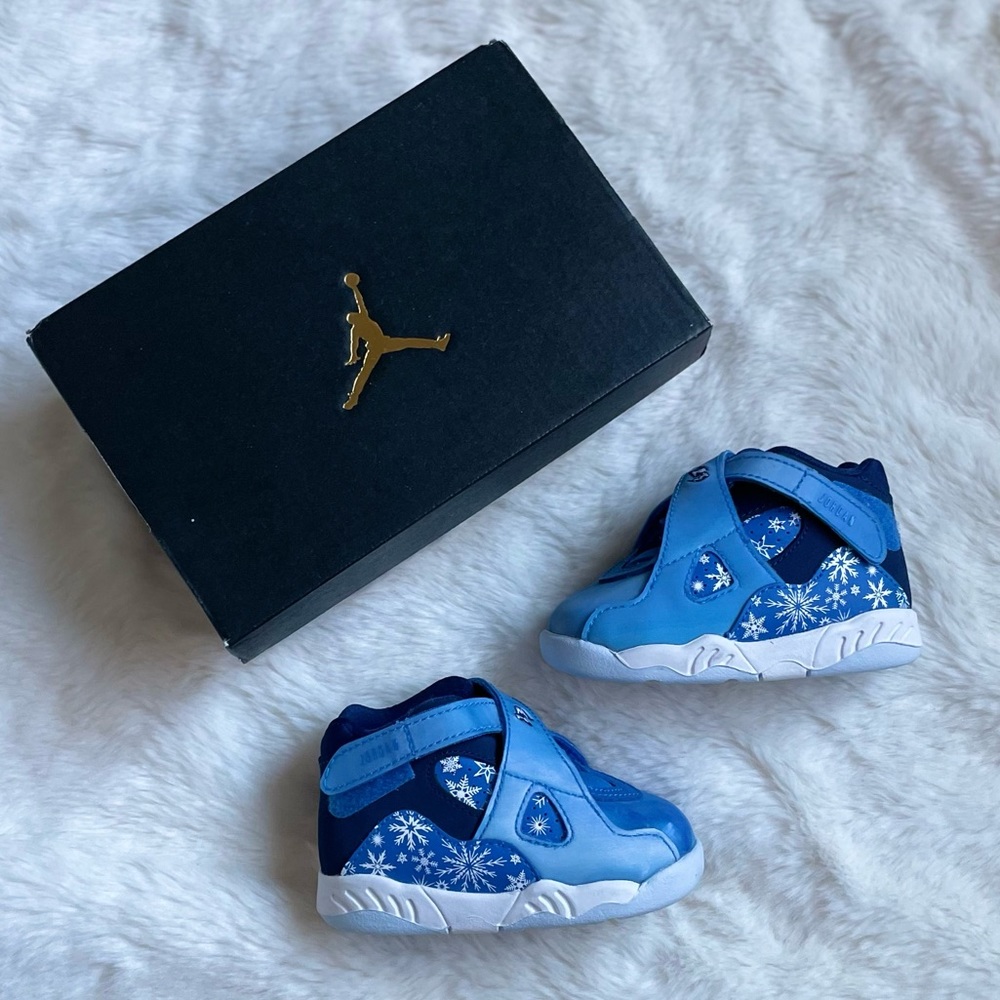 Nike Jordan 8 Retro Toddler Shoes